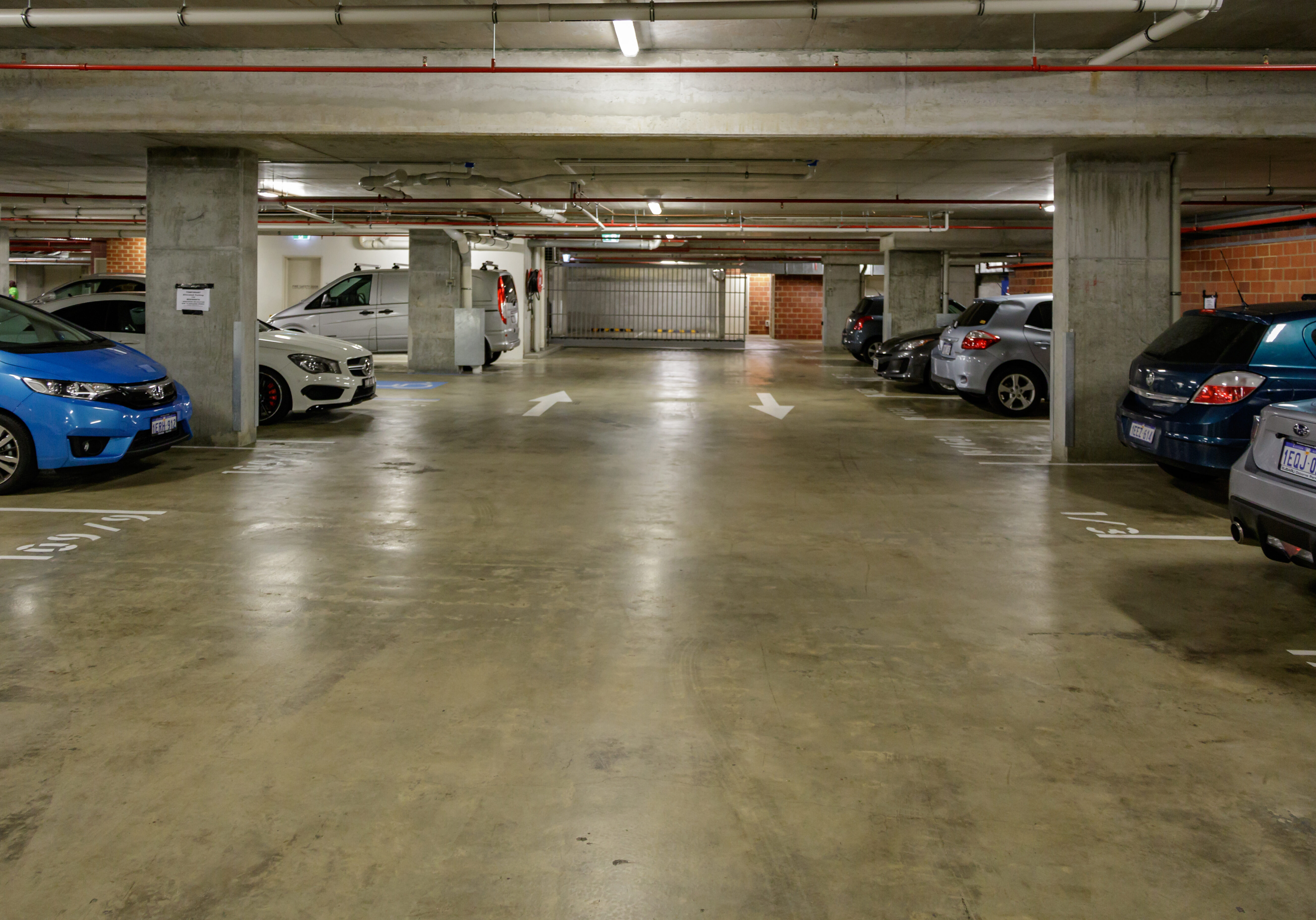 carpark clean sweep apartments